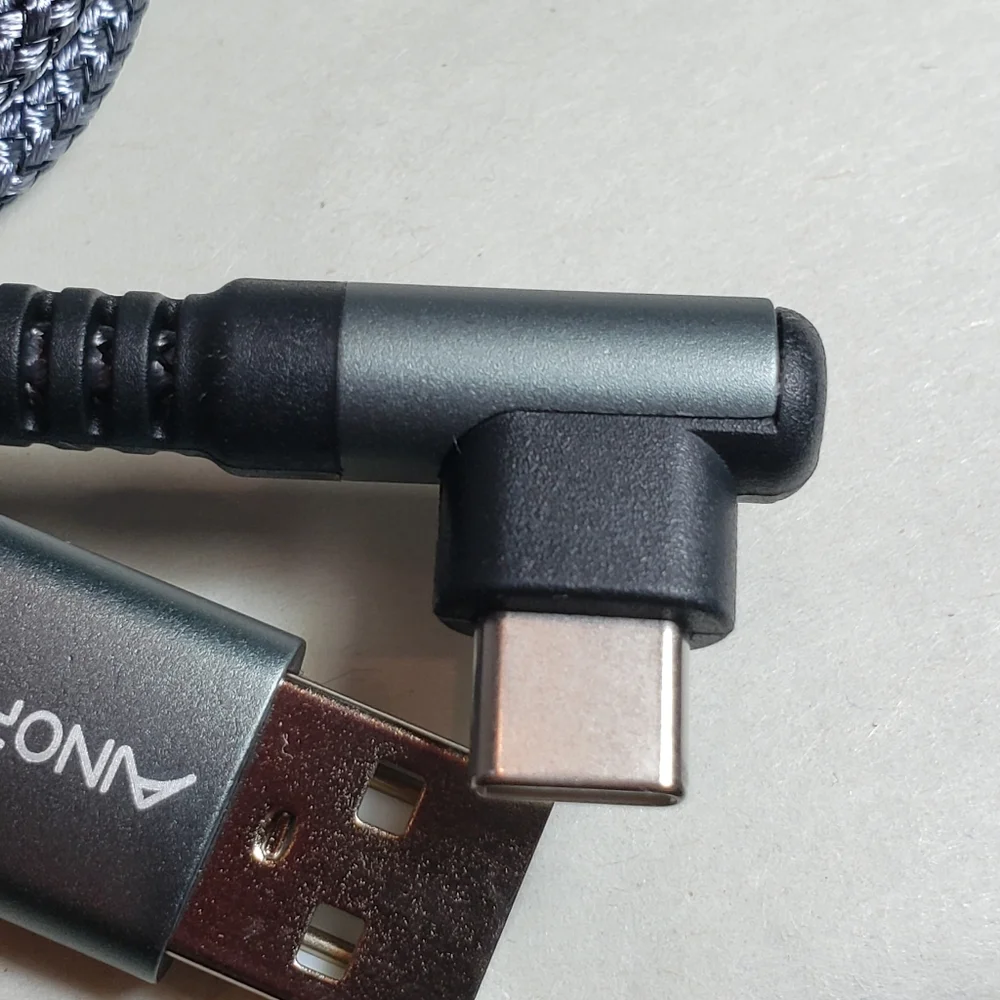 Ainope Type-C USB Grey Charging Cable 6.6ft